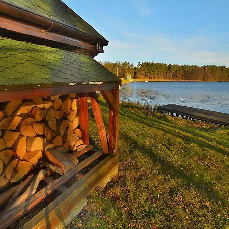 Holiday Home By Lake Rosnowskie With Boat, Cleaning Included Дом отдыха Rosnowo