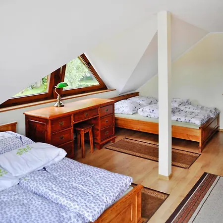 Ferienhaus Holiday Home By Lake Rosnowskie With Boat, Cleaning Included *